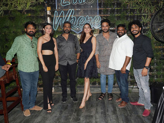 AVAK Team Celebrating The Scucess Of The Movie Last Night